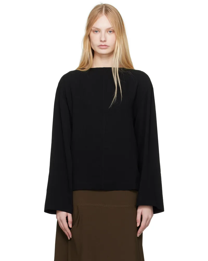 Studio Nicholson Black Eorsa Blouse Black