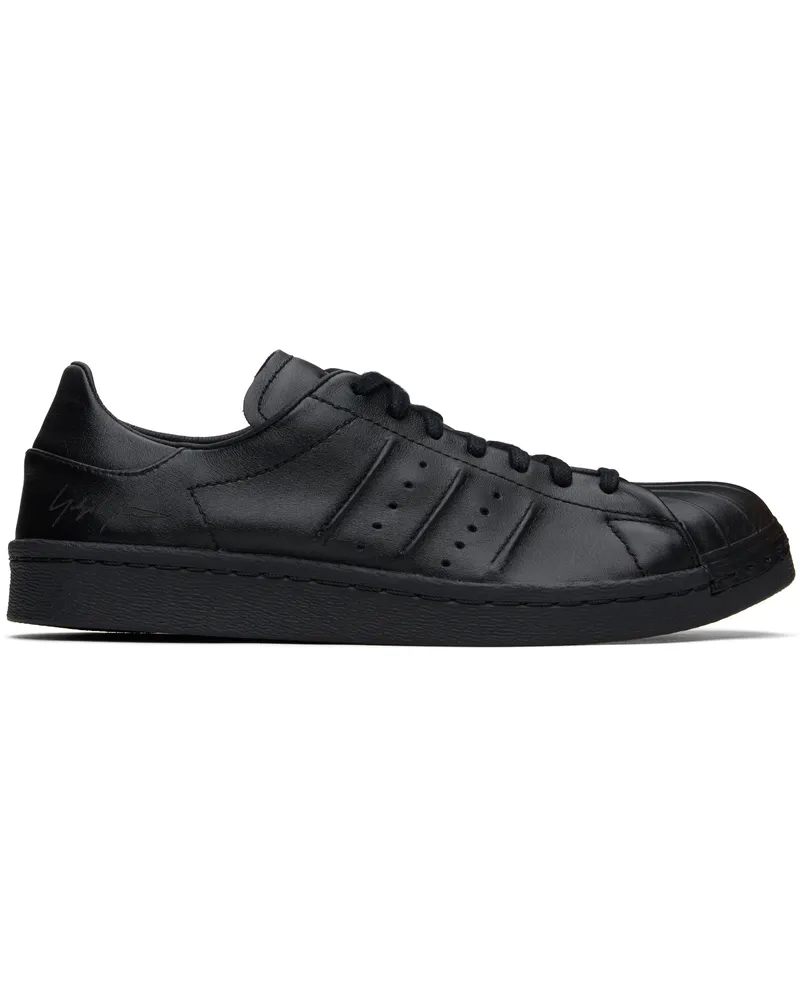 Y-3 Black Superstar Sneakers Black