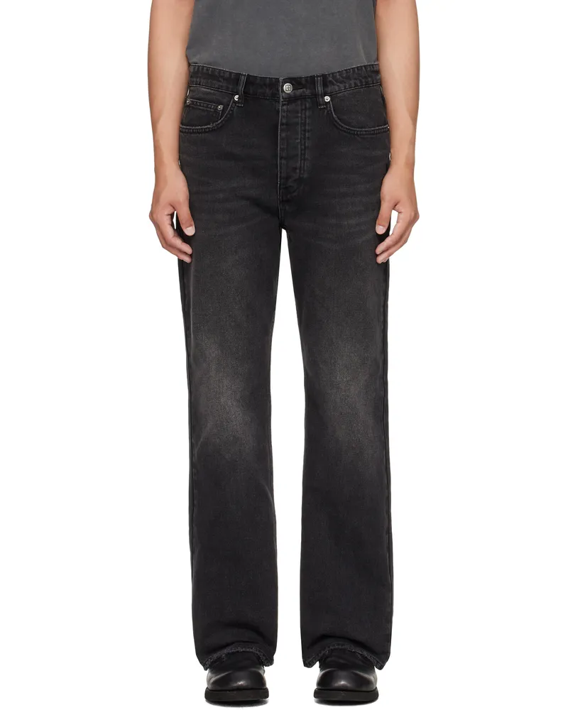 ksubi Black Bronko Emblem Jeans Black