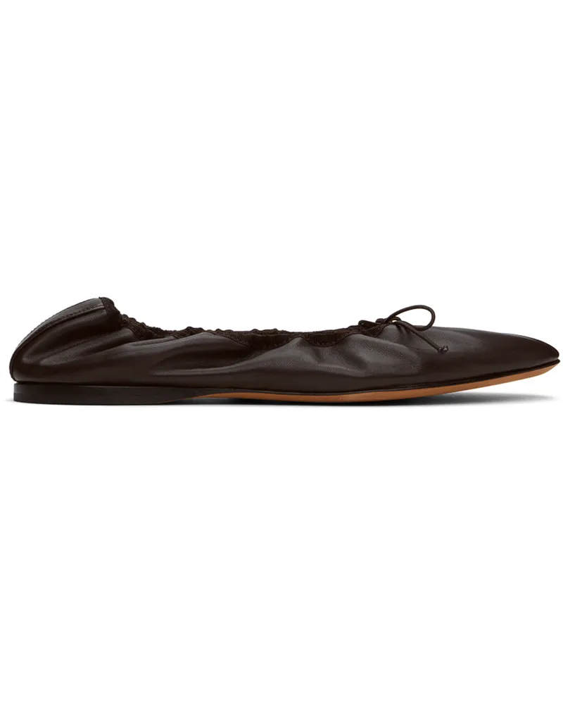 The Row Brown Awar Ballerina Flats Dbr
