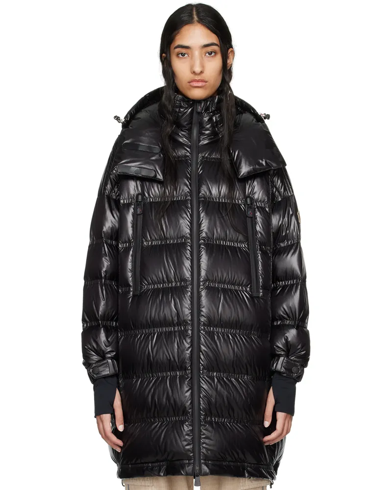 Moncler Black Rochelairs Down Coat 999