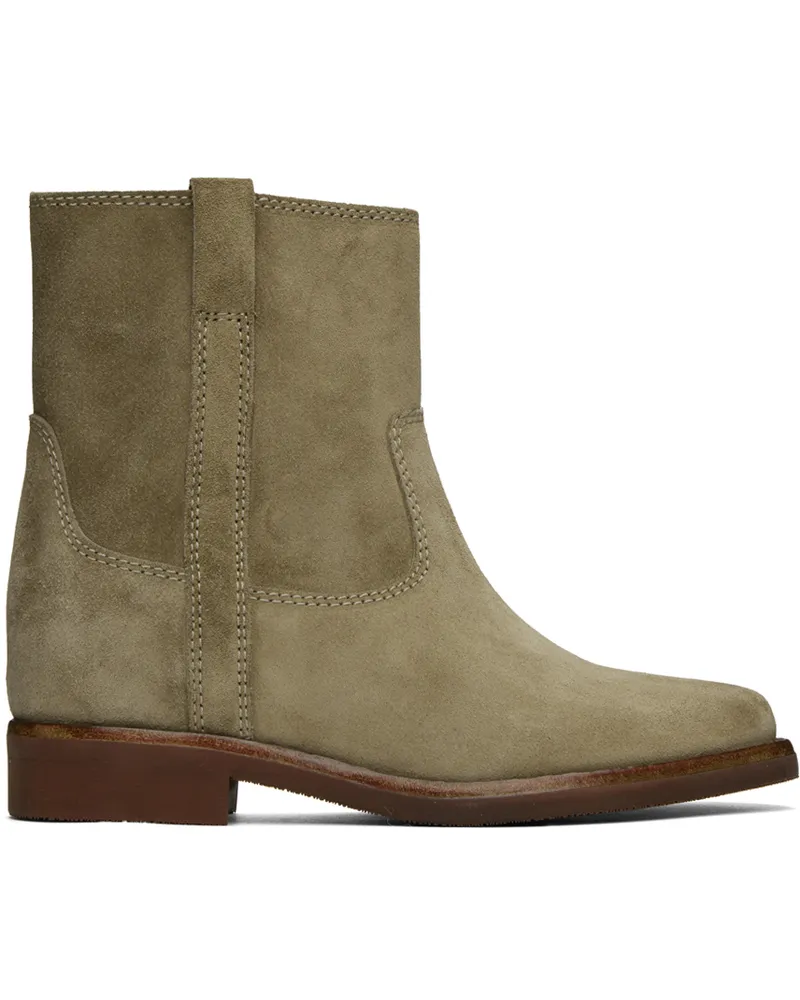 Isabel Marant Taupe Susee Boots 50ta