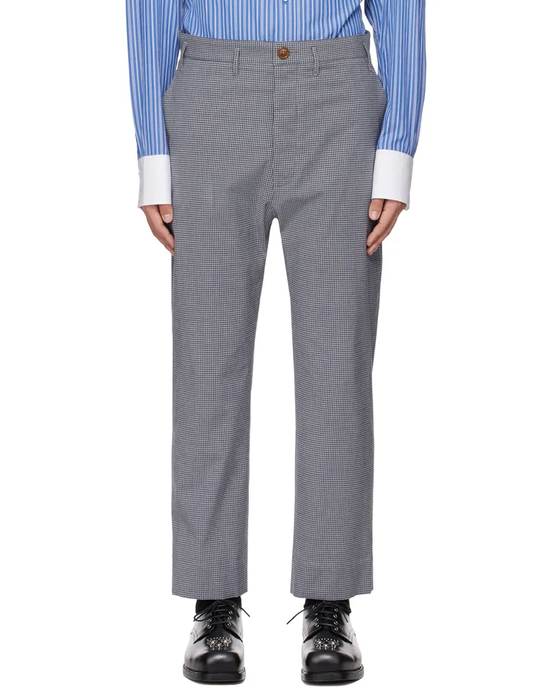 Vivienne Westwood Black & White Cruise Trousers Ss24-p204