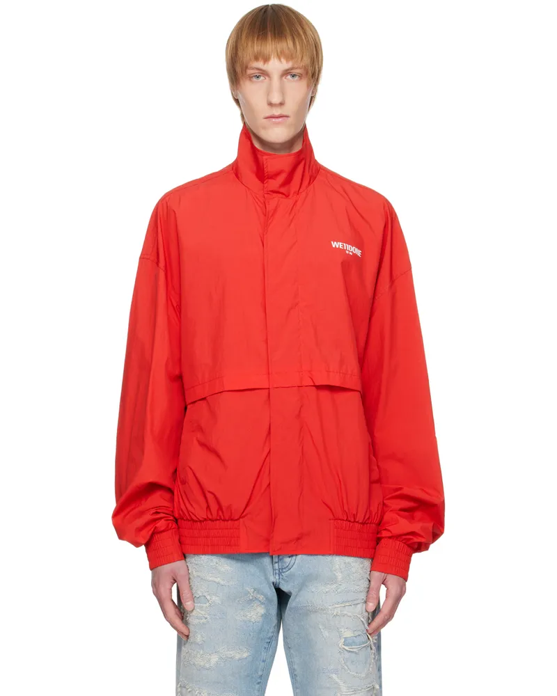 WE 11 DONE Red Windproof Jacket Red
