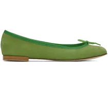 Green Cendrillon Ballerina Flats