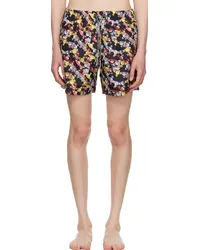 Vivienne Westwood Black Crazy Orb Swim Shorts Black