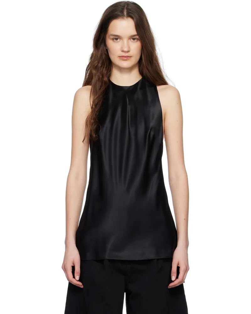 Simone Rocha Black Bow Halter Top Black