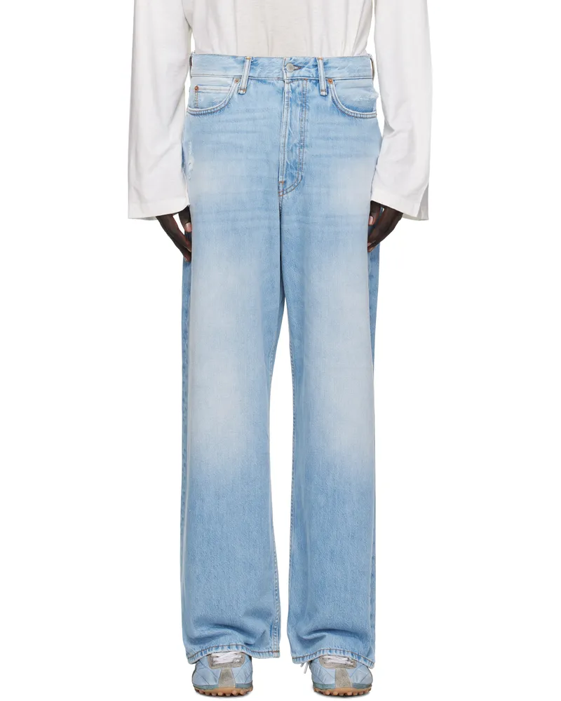 Acne Studios Blue Loose Fit 1981 Jeans 228
