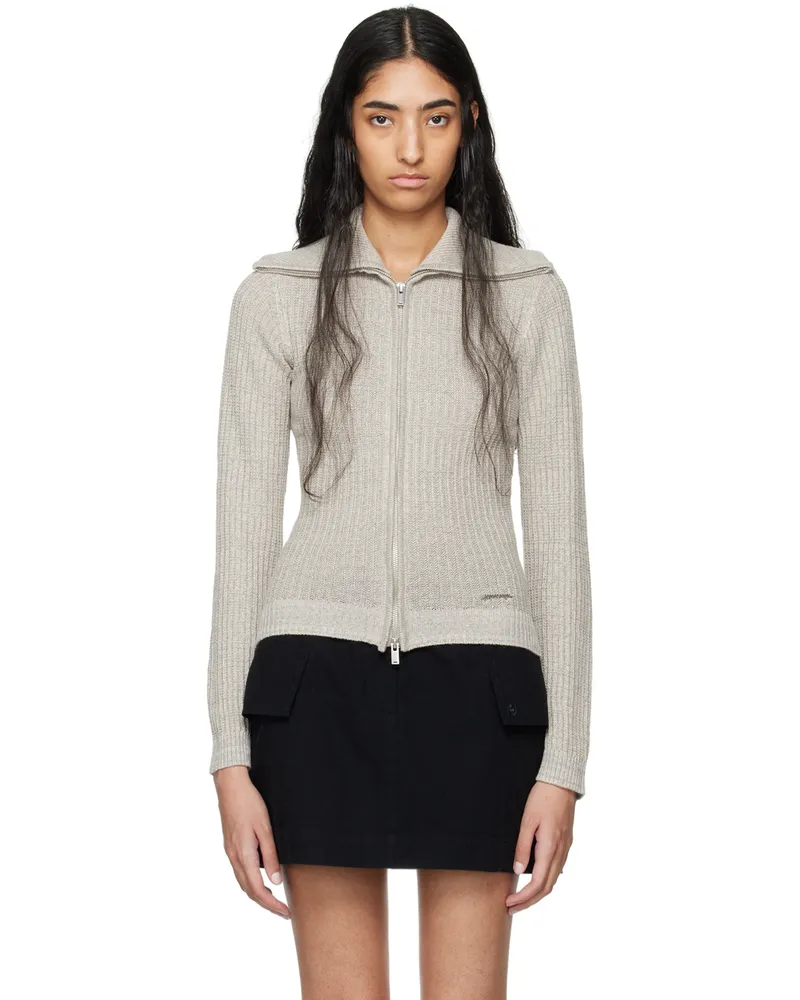 Holzweiler Gray Line Cardigan 1059