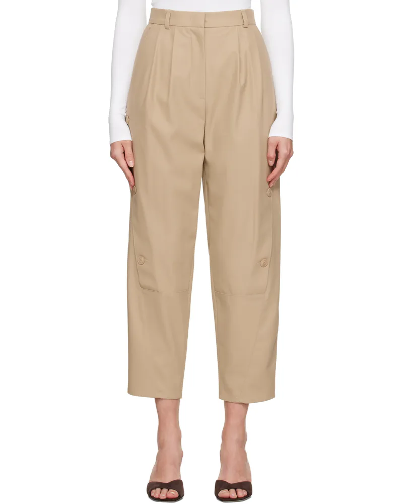 Max Mara Beige Duomo Trousers 011