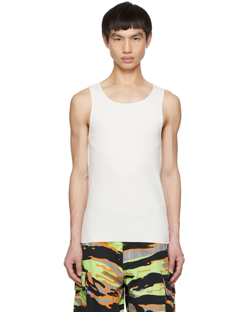 ERL White 'Sun' Tank Top White