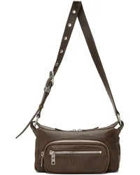 Marge Sherwood Brown Outpocket Mini Bag Washed