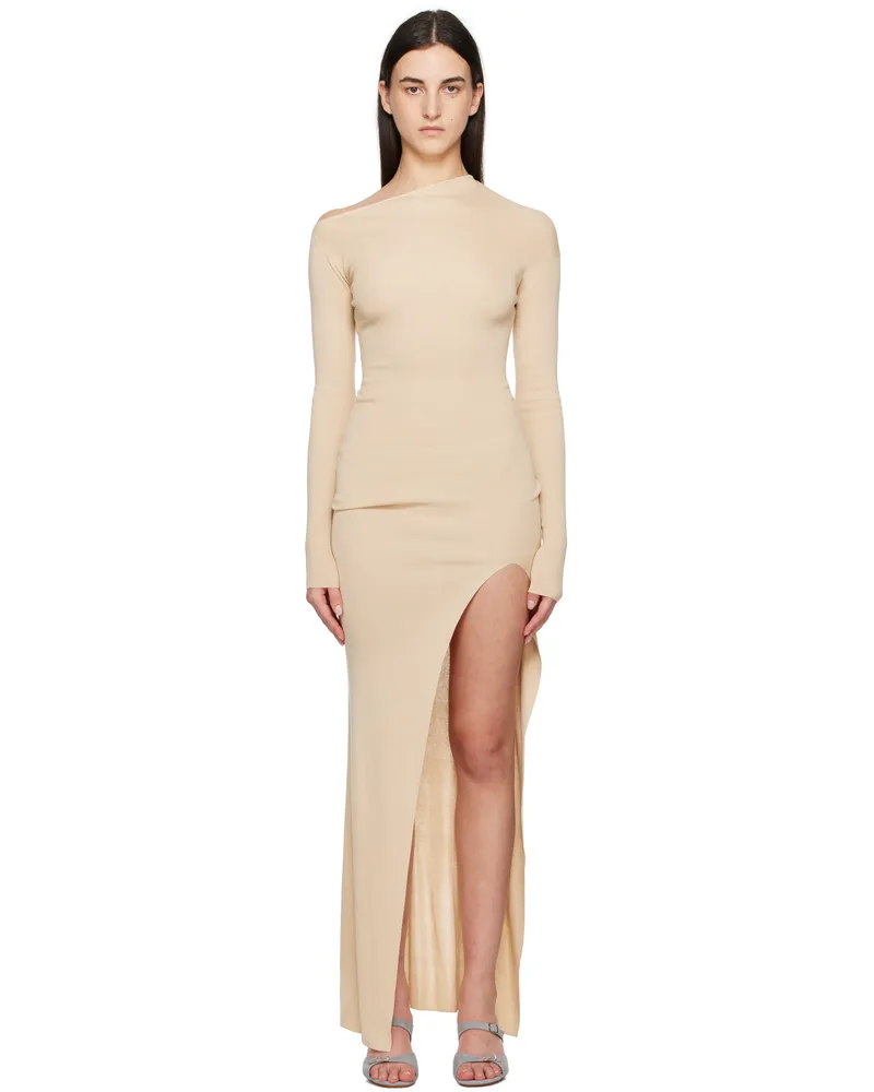 Aya Muse Beige Ciro Maxi Dress Sand