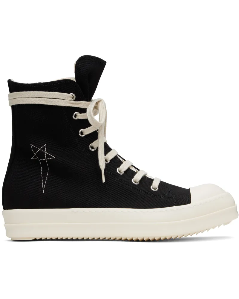 DRKSHDW by Rick Owens Black Sneaks Sneakers 9811