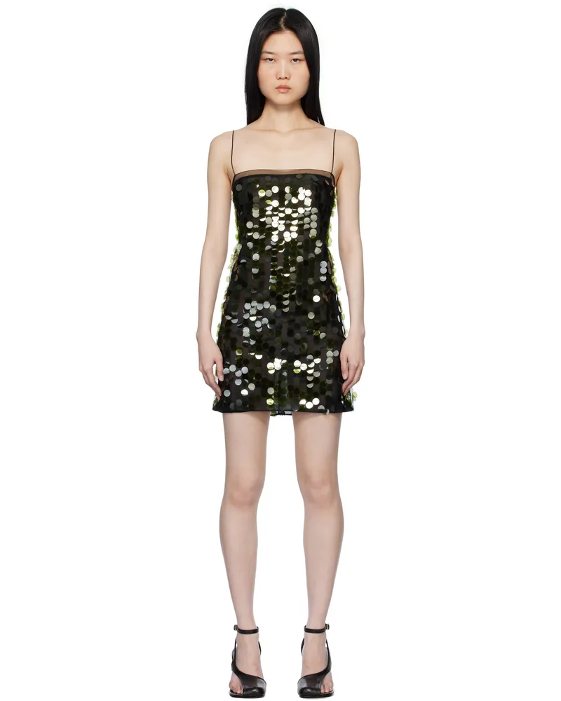 16ARLINGTON Green Fia Minidress Verde
