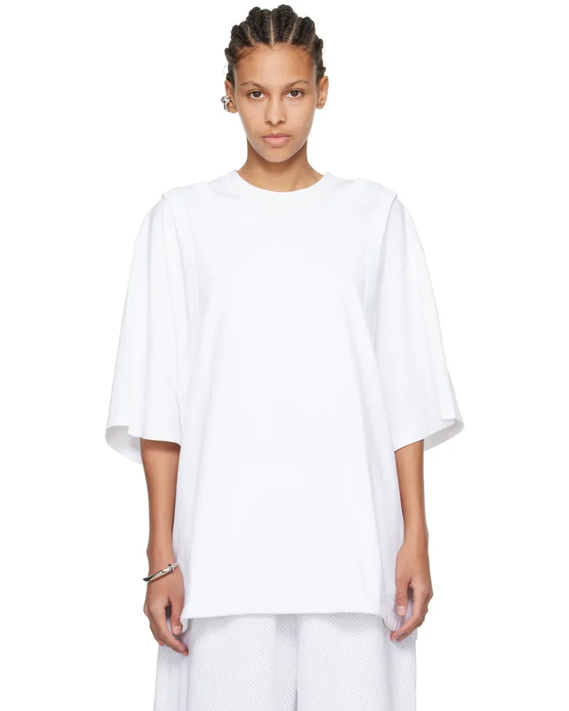 ABRA White Double T-Shirt White