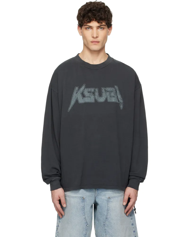 ksubi Black Electric Ekcess T-shirt Black