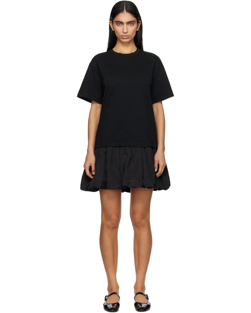 Sea Black Belen T-Shirt Minidress Black