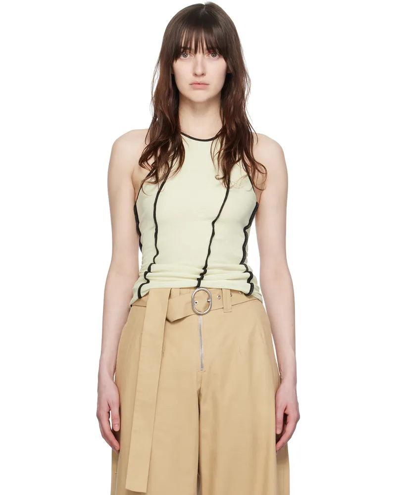 Nanushka Off-White Enna Tank Top White