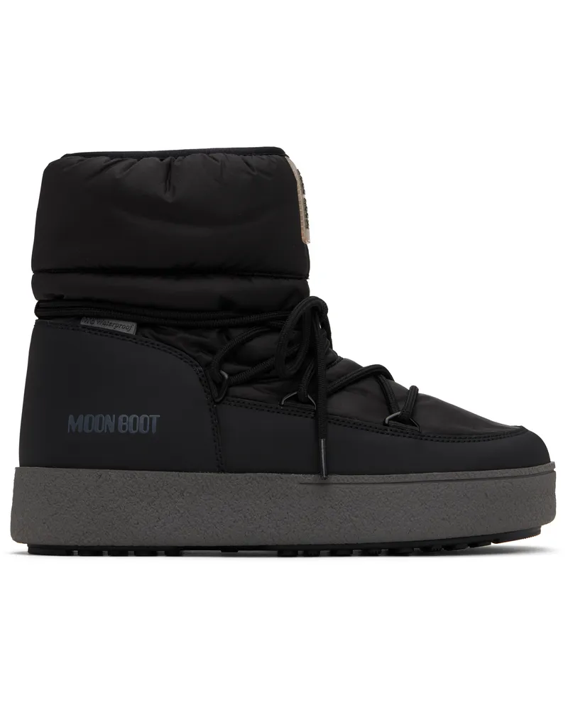 Moon Boot Black LTrack Low Nylon Boots N001