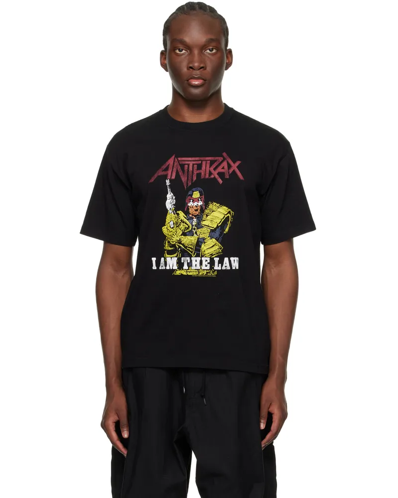 Neighborhood Black Graphic T-Shirt Black
