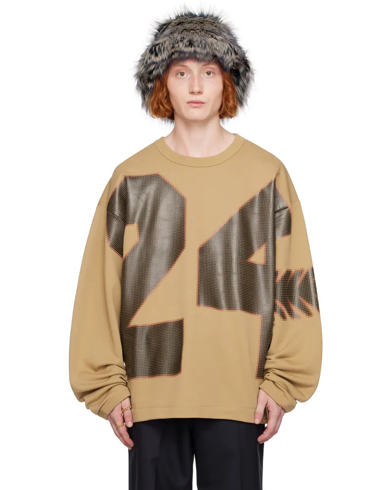 Dries van Noten Brown Oversized Sweatshirt 103