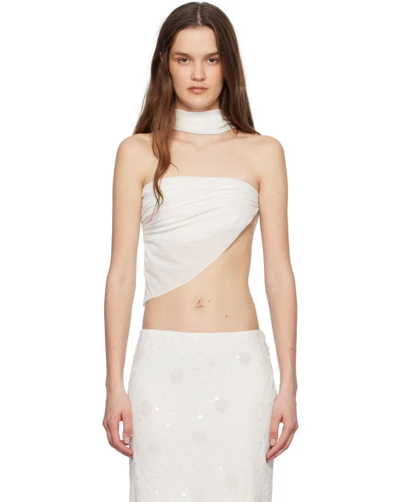 Mirror Palais SSENSE Exclusive White Deity Top White