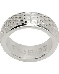 Pearls Before Swine Silver Ruln Ring .silver