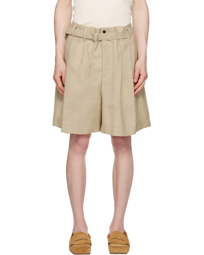Jacquemus Beige La Croisière 'The Fernando' Shorts 150