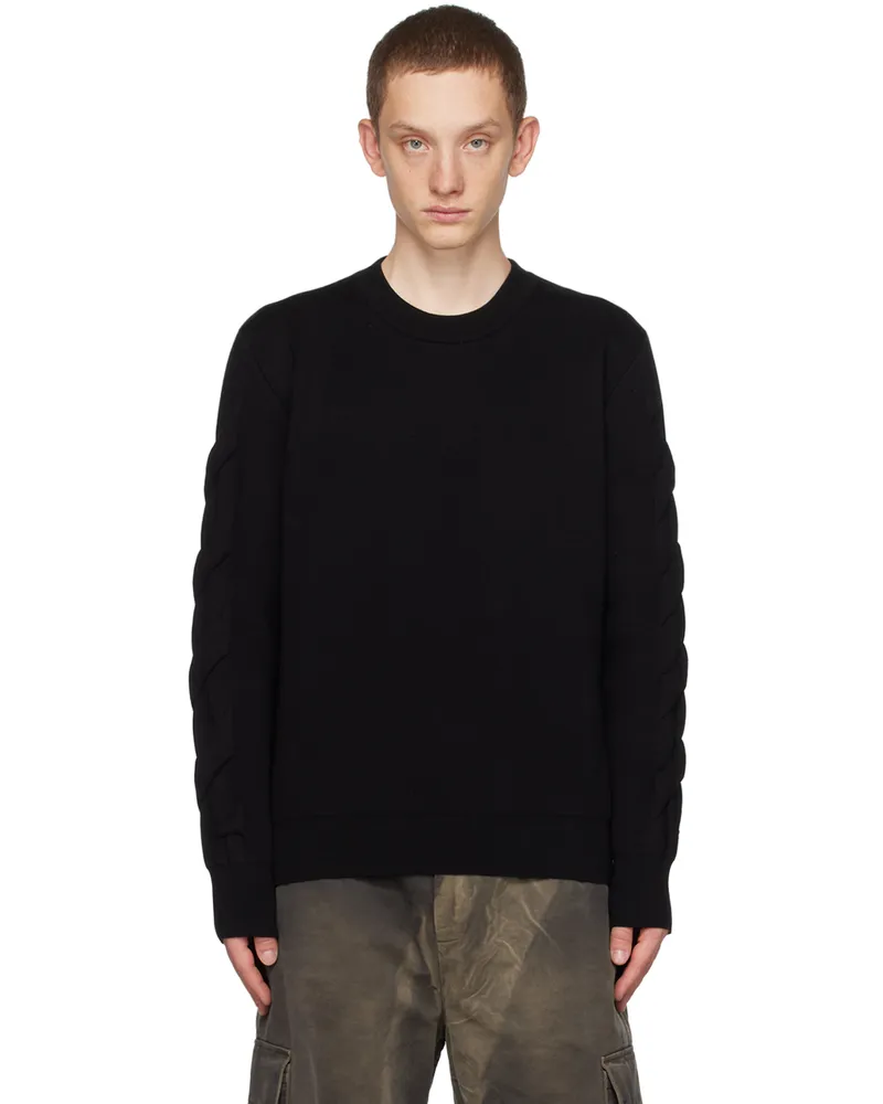 OFF-WHITE Black 3D Diags Sweater Black