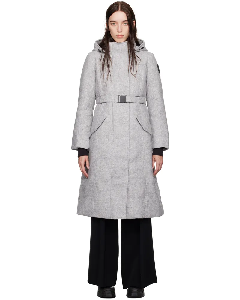 Canada Goose Gray Bala Down Jacket 1638