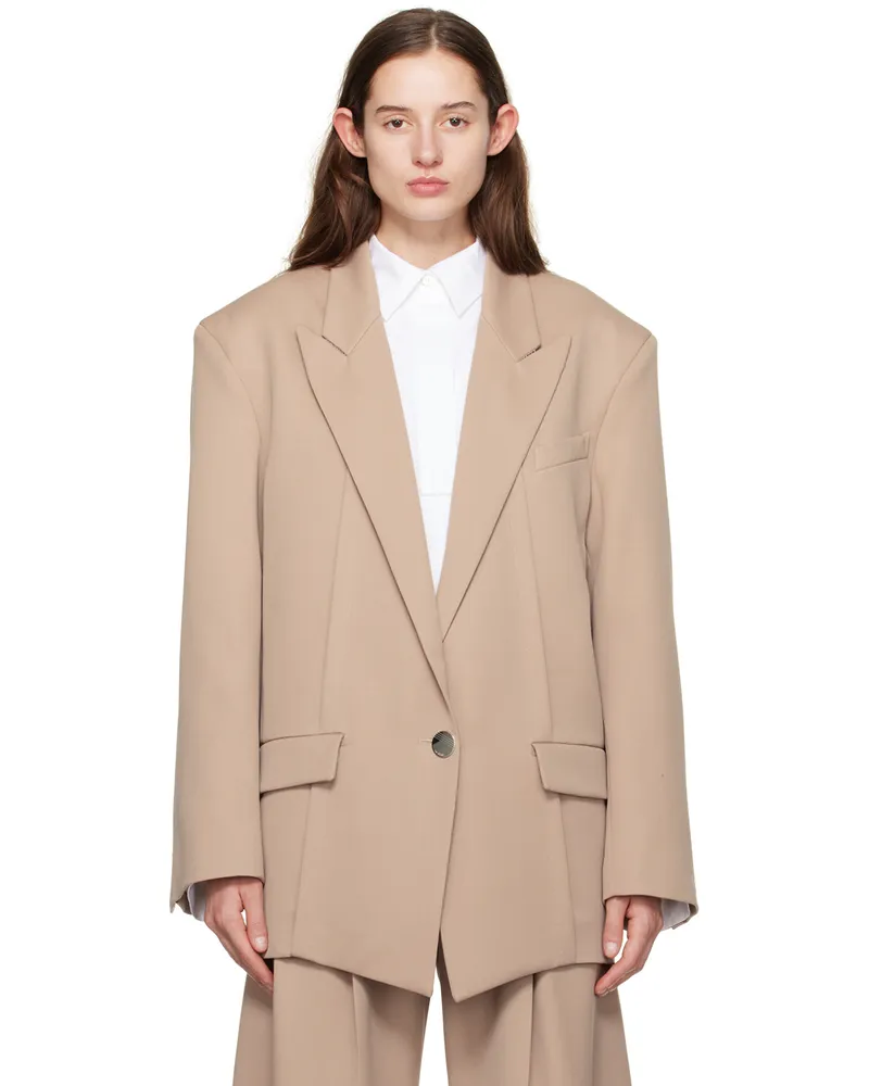 ATTICO Beige Glen Blazer 198