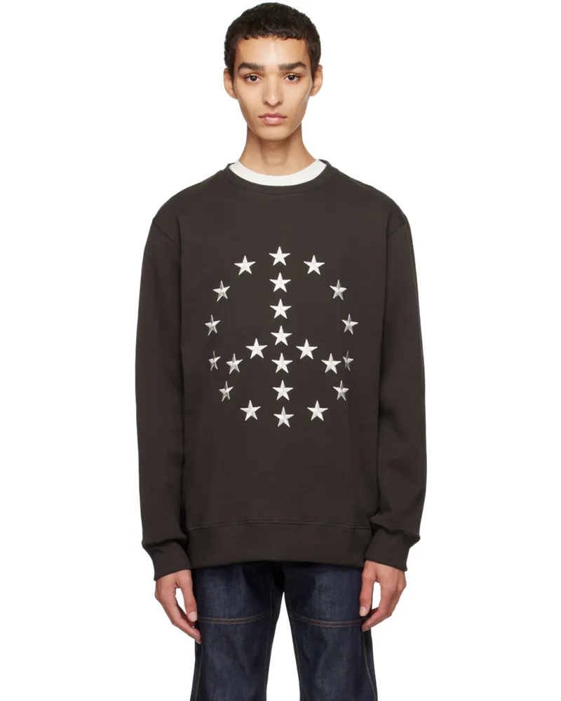 Études Studio Brown Story Peace Europa Sweatshirt Brown