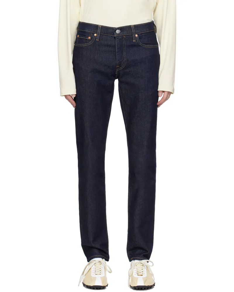 Levi's Navy 511 Slim Fit Jeans Mid