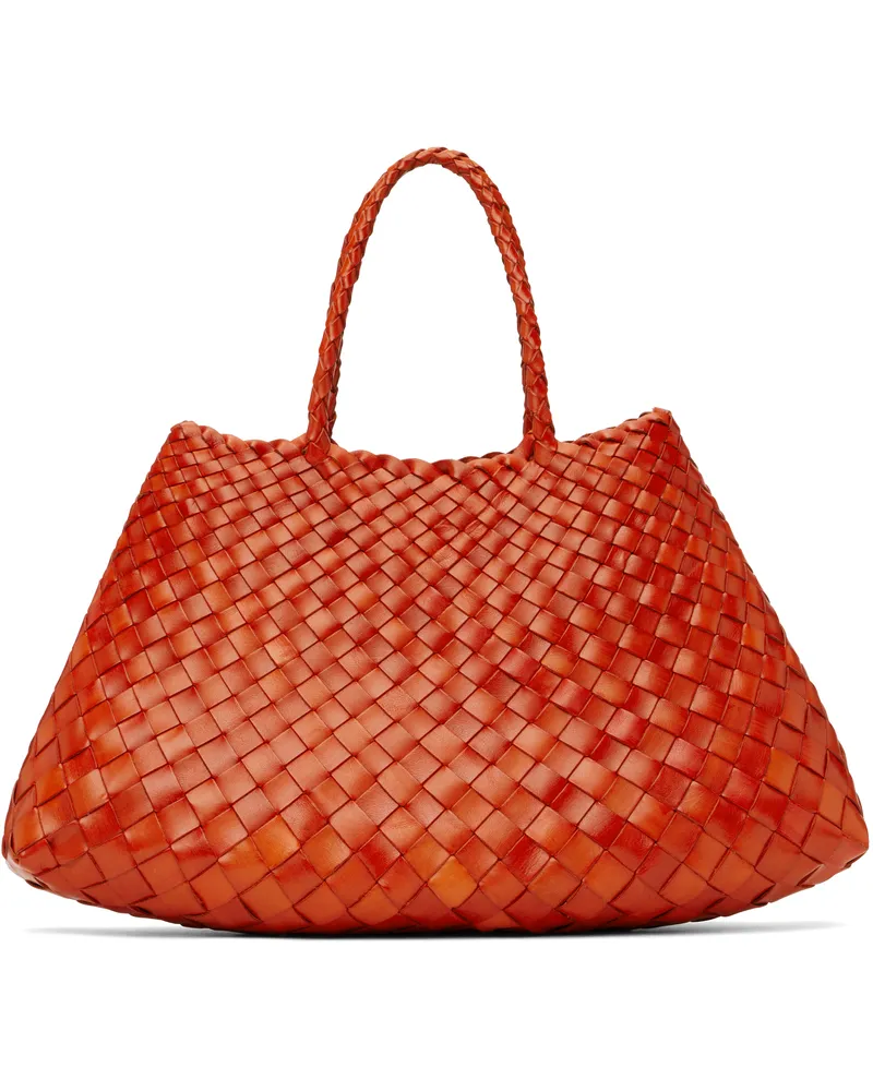 Dragon Diffusion Orange Santa Croce Small Tote Naranja