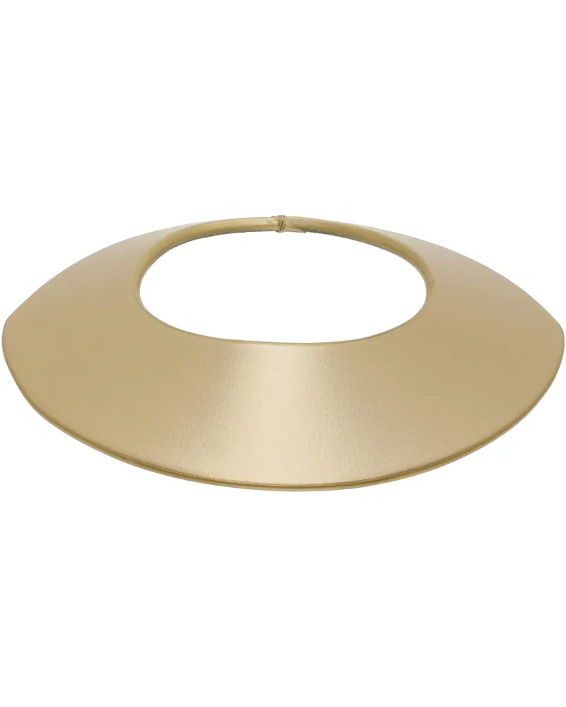 Rick Owens Gold Hollywood Anthem Bangle Bracelet 02