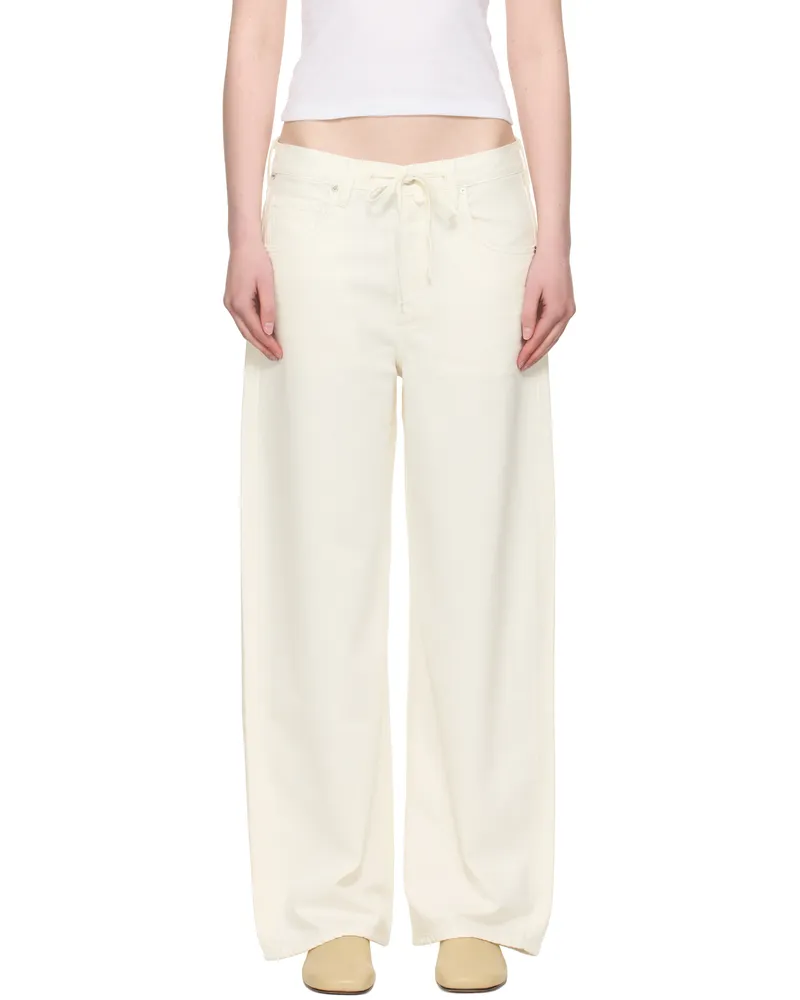 Citizens of humanity Off-White Baggy Brynn Jeans Pashmina