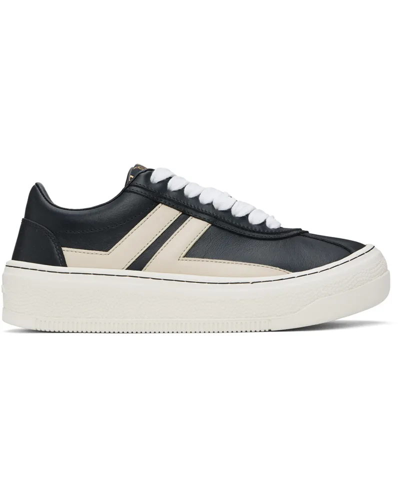 Lanvin Black Future Edition Cash Sneakers Dark