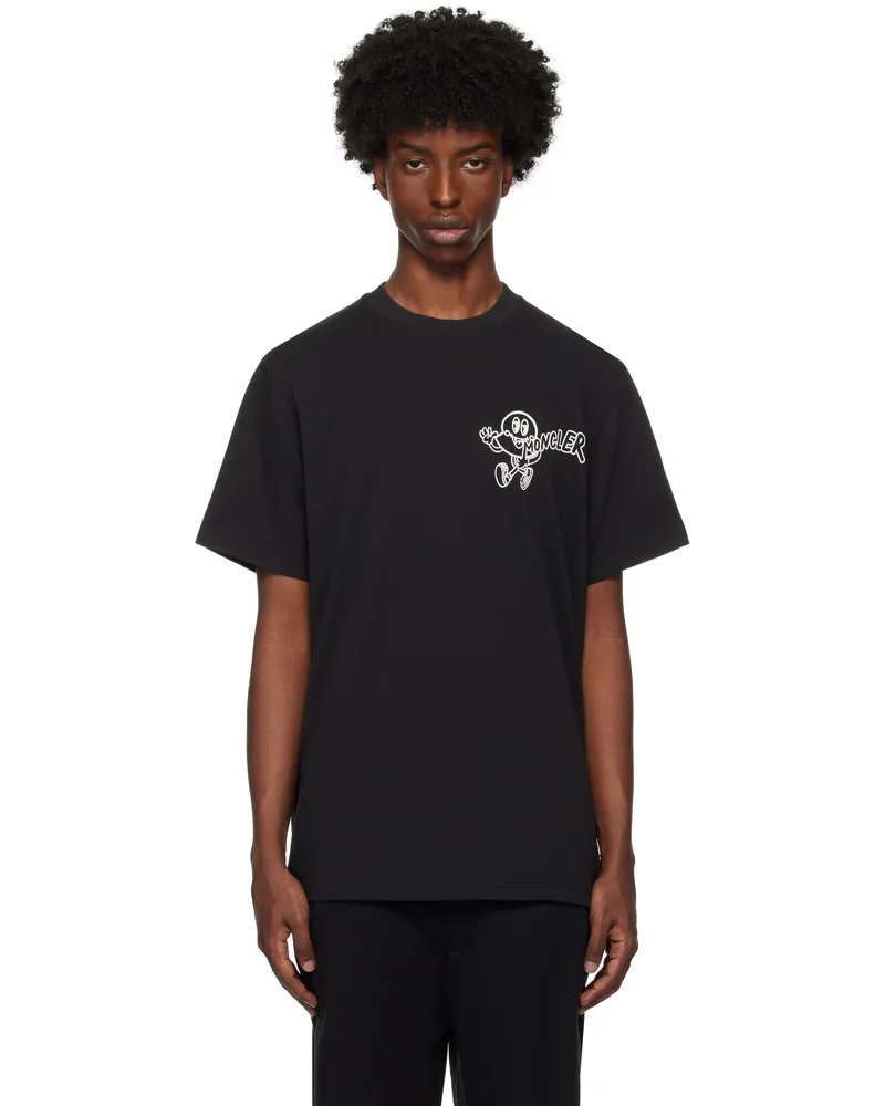 Moncler Black Logo T-shirt 998