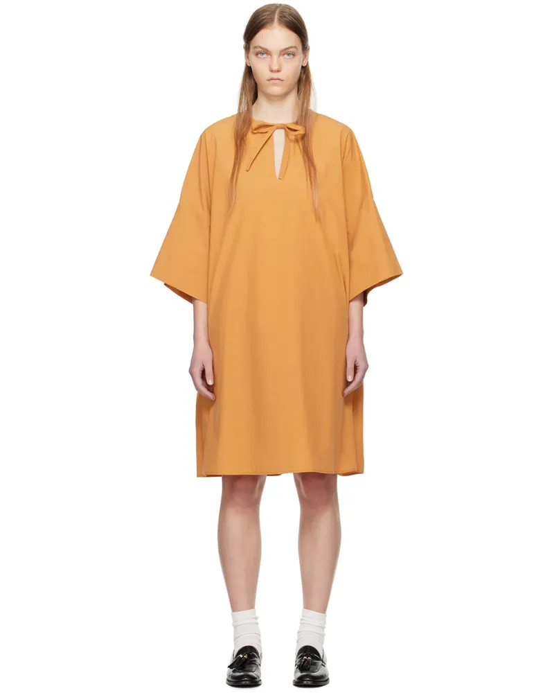Max Mara Yellow Caro Minidress 6