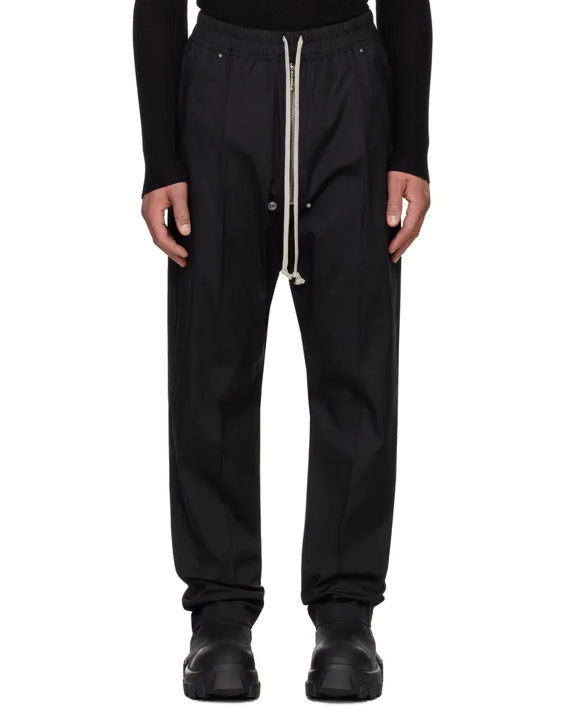 Rick Owens Black Hollywood Bela Trousers 09