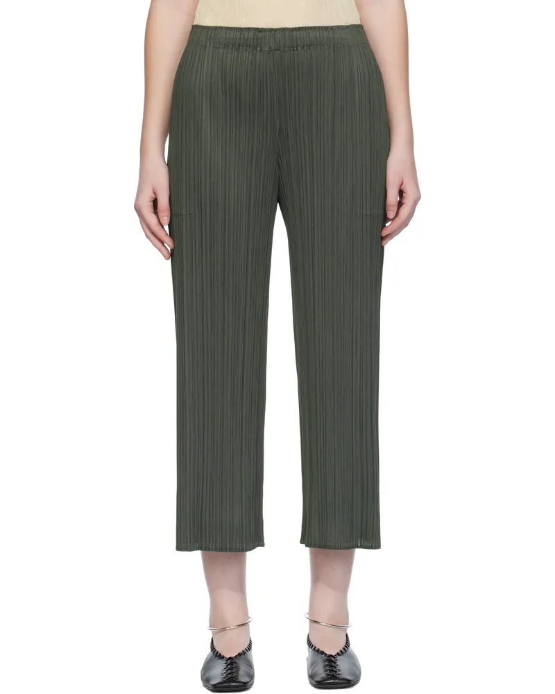 Issey Miyake Gray Monthly Colors June Trousers 06