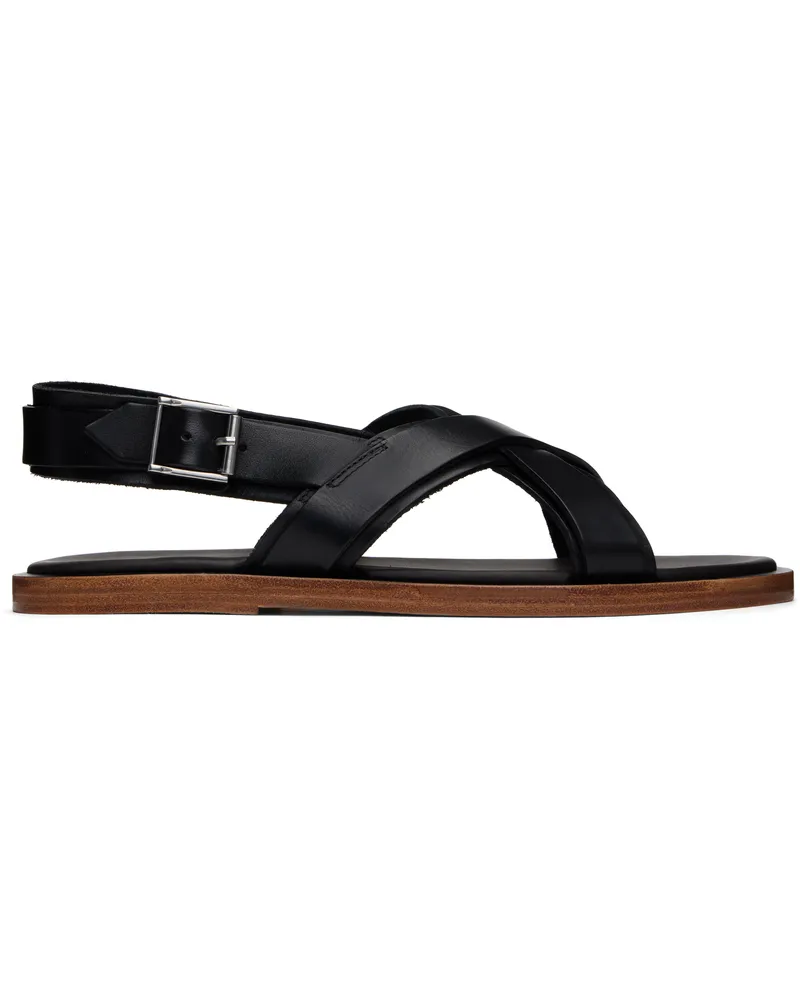A.P.C. Black Lou Sandals Lzz