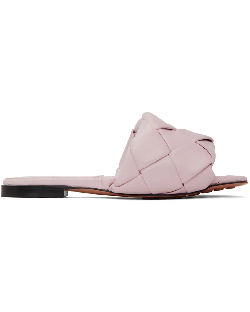 Bottega Veneta Pink Lido Flat Sandals 5071