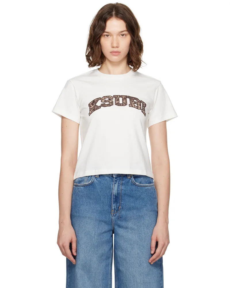 ksubi White Leo Shrunken S/S T-shirt White
