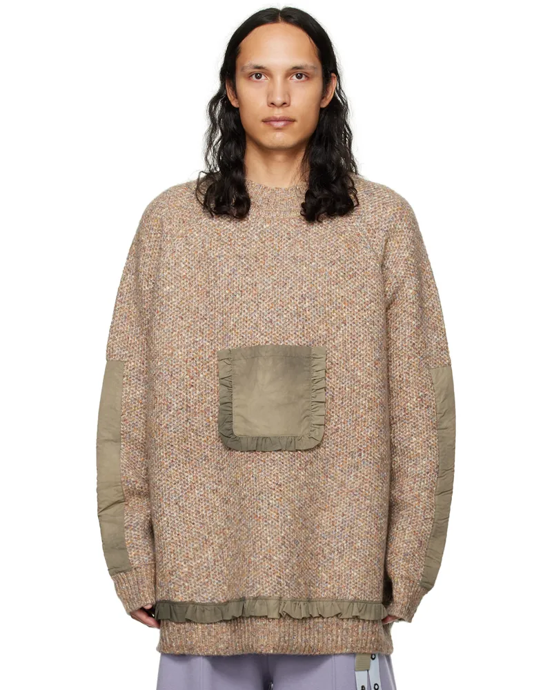 A. A. Spectrum Multicolor Beevoua Sweater Putty