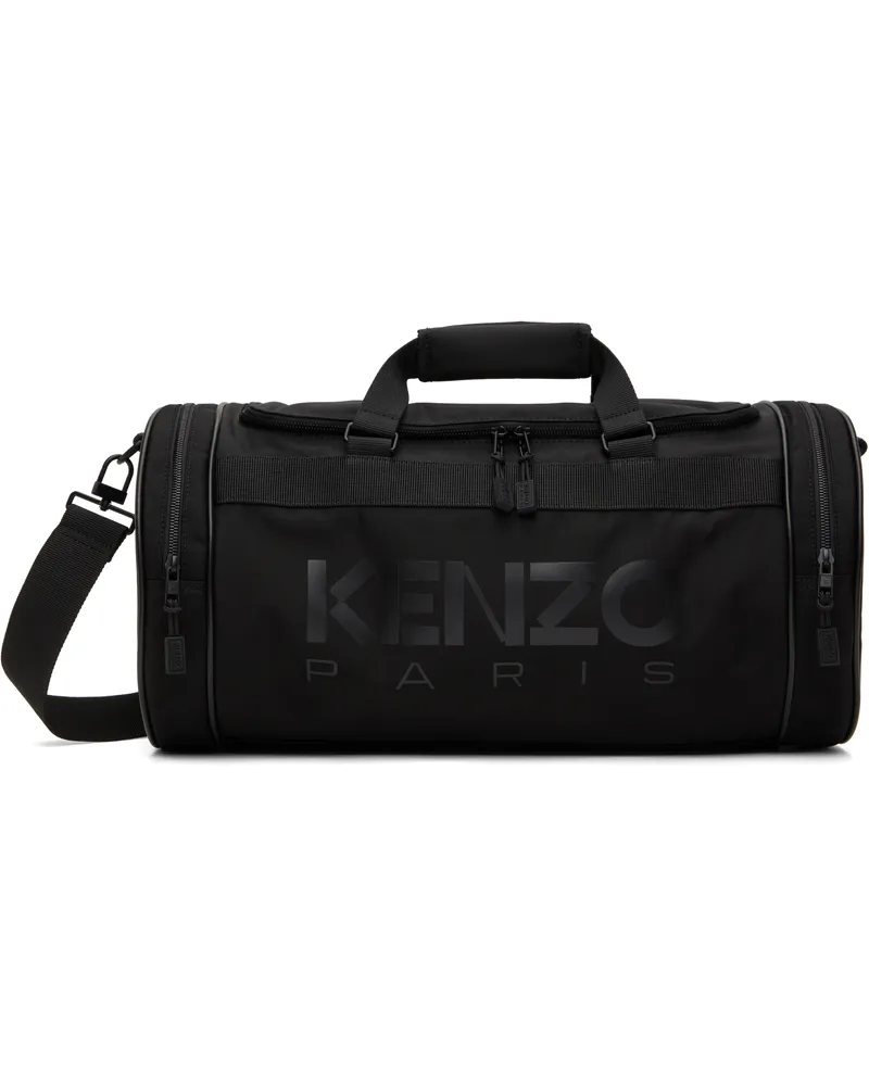 Kenzo Black Kenzo Paris 'KENZO 48' Duffle Bag Black