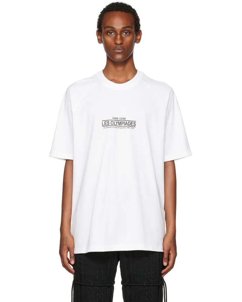 Song For The Mute White Tour Sapporo T-Shirt White