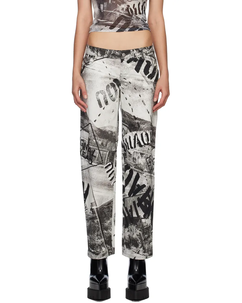 Miaou Off-White Atlas Trousers Easy