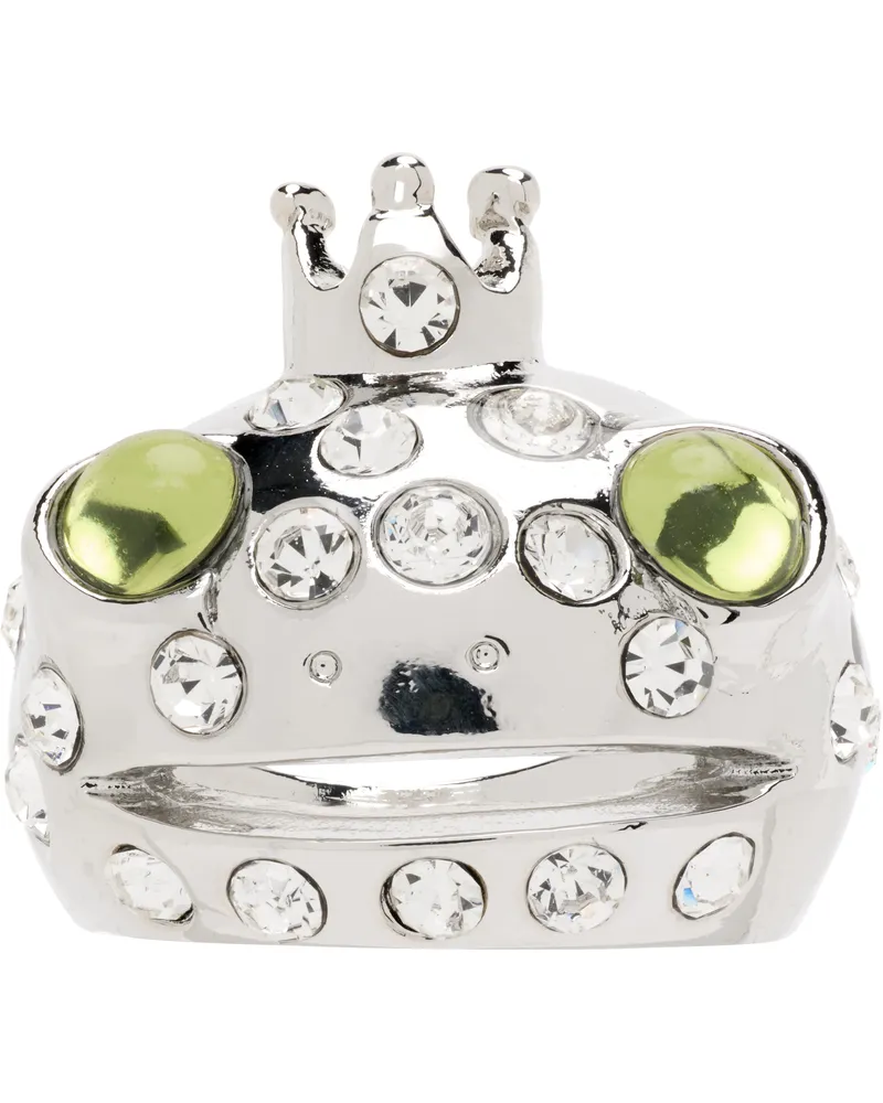 Collina Strada Frog Prince Ring Silver